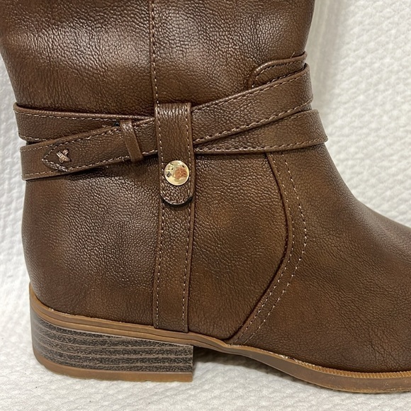 LifeStride Xtrovert Wide Calf Brown Riding Boot size 5.5 - Picture 10 of 13